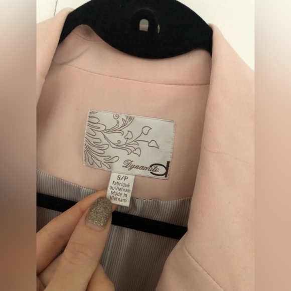 DYNAMITE pink blazer - Picture 2 of 4